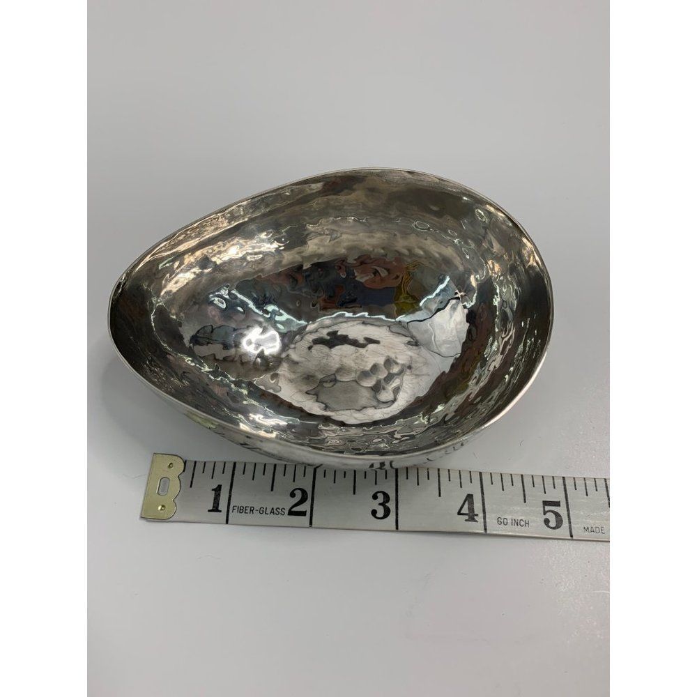 Roost plated silver small hammered bowl serving home Decor 5888